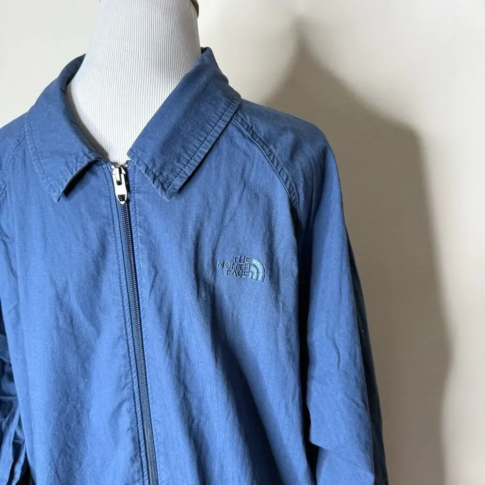 The North Face Shady Blue RipStop Coaches Jacket